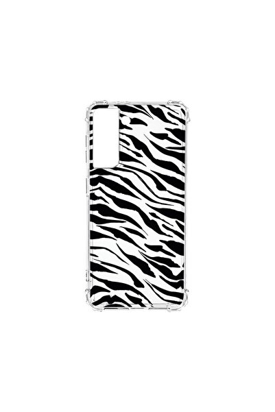 bestcase Αντικραδασμική Θήκη 1.5MM, Συμβατή με Samsung Galaxy S21, Σχέδιο Τίγ...