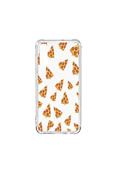 bestcase Αντικραδασμική θήκη συμβατή με Samsung Galaxy A50, Σχέδιο Πίτσα, Προ...