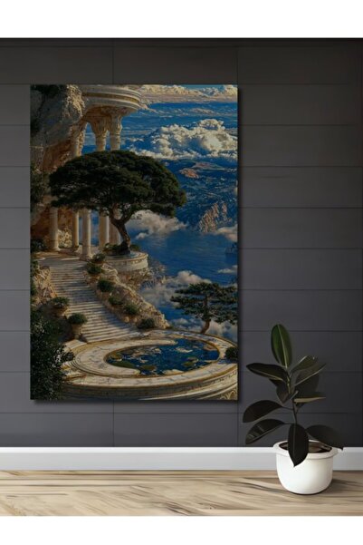 Teona Ahşap Ξύλινο Διακοσμητικό Τραπέζι Αντίκα Μπλε Αντίκα, για Σπίτι, Είσοδο...