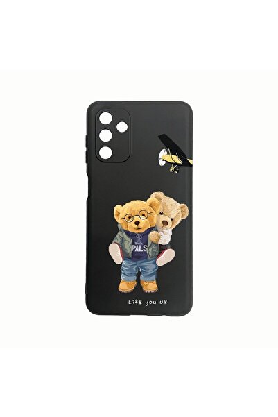 bestcase Θήκη σιλικόνης, Συμβατή με Samsung Galaxy A04s, Σχέδιο Αρκουδάκι  "Σ...