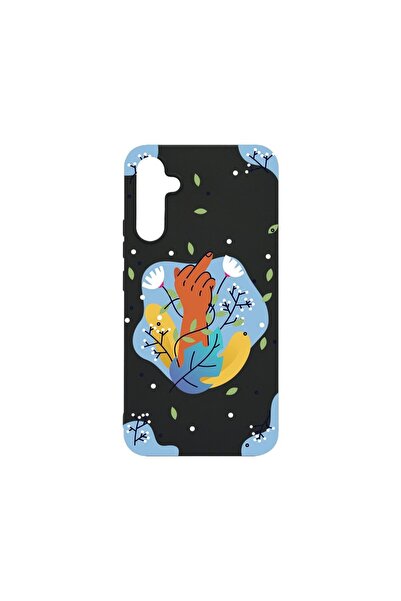 bestcase Λεπτή Θήκη Σιλικόνης 0.8MM, Συμβατή με Samsung Galaxy A34 5G, Flower...
