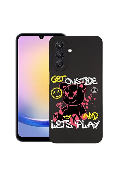 bestcase Калъф за Samsung Galaxy A36, Мече Теди: Да играем, Тънък силиконов 0...