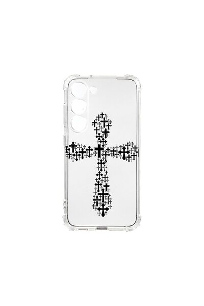 bestcase Husa Αντικραδασμική 1.5MM, Συμβατή με Samsung Galaxy S23, Cross in c...
