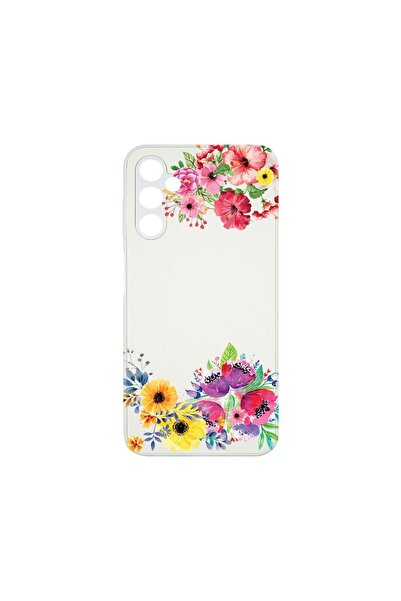 bestcase Δερμάτινη Θήκη Elegance, Συμβατή με Samsung Galaxy A14 5G, Λουλούδια...