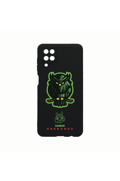 bestcase Силиконов калъф, съвместим със Samsung Galaxy A12, за геймъри, устой...