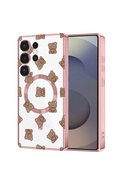 bestcase Πολυτελής Θήκη MagSafe, Συμβατή με Samsung Galaxy S24 Ultra, Σχέδιο ...