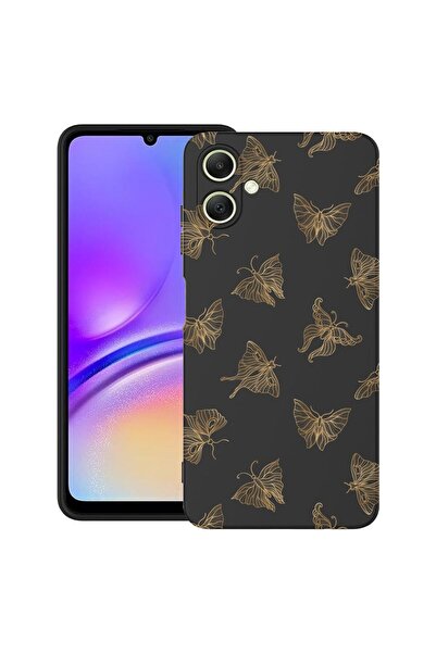 bestcase Husă pentru Samsung Galaxy A06 5G, Fluture Auriu, Silicon Subțire 0....