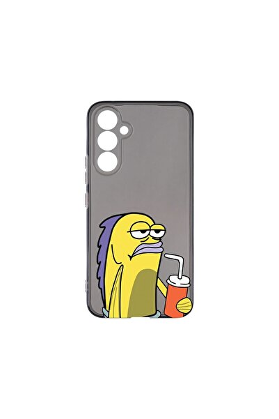 bestcase Θήκη Σιλικόνης Γραφίτη 1.5MM, Συμβατή με Samsung Galaxy S23 FE, Meme...