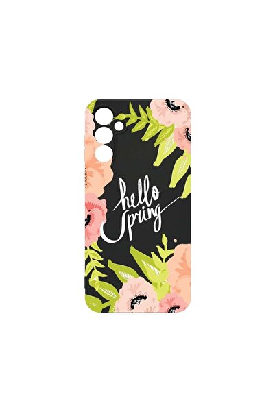 bestcase Λεπτή Θήκη Σιλικόνης 0.8MM, Συμβατή με Samsung Galaxy A34 5G, Hello ...