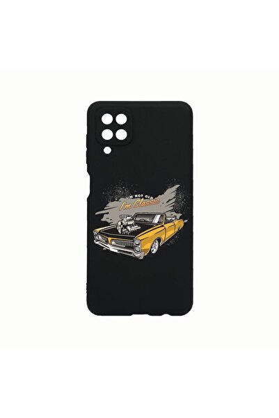 bestcase Θήκη σιλικόνης, Συμβατή με Samsung Galaxy A12, Δεν είμαι γέρος, Ανθε...