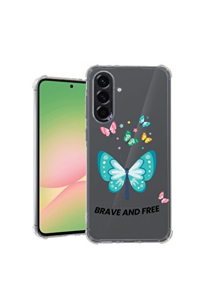 bestcase Θήκη για Samsung Galaxy A16, Αντικραδασμική 1.5MM, Πεταλούδες, Προστ...