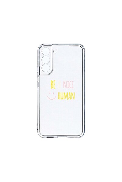 bestcase Διαφανής Θήκη Σιλικόνης 2MM, Συμβατή με Samsung Galaxy S22, Be Nice,...
