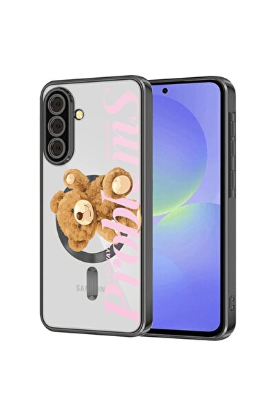 bestcase Πολυτελής Θήκη MagSafe, Συμβατή με Samsung Galaxy S25 Plus, Αρκουδάκ...