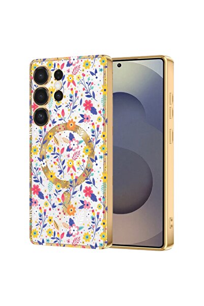 bestcase Πολυτελής Θήκη MagSafe, Συμβατή με Samsung Galaxy S24 Ultra, Πολύχρω...