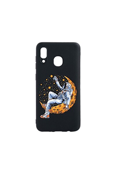 bestcase Λεπτή Θήκη Σιλικόνης 0.8MM, Συμβατή με Samsung Galaxy A40, Αστροναύτ...