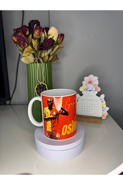 Brs PrintLab Galatasar Osimhen Baskılı Kupa Bardak