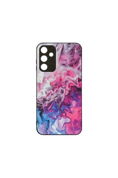 bestcase Θήκη MaxSafe, Συμβατή με Samsung Galaxy A25, Μαρμάρινο Ροζ και Μπλε,...