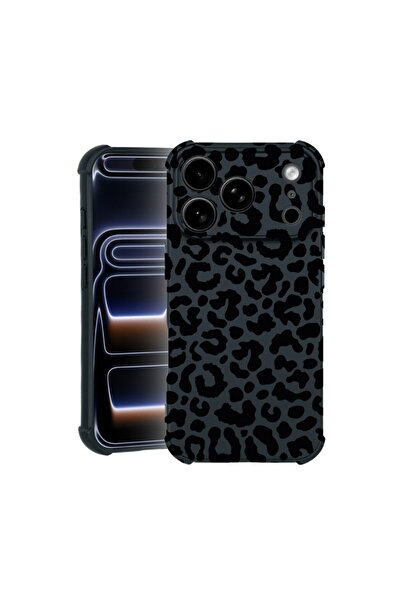 bestcase Θήκη TPU Pro Shock Συμβατή με Apple iPhone 17 Pro, με σχέδιο λεοπάρδ...