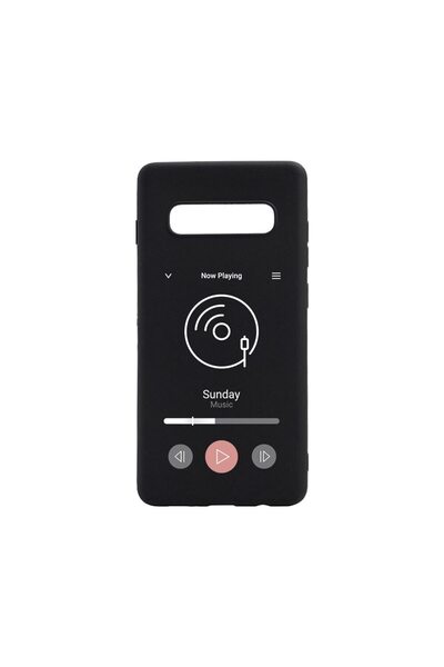 bestcase Λεπτή Θήκη Σιλικόνης 0.8MM, Συμβατή με Samsung Galaxy S10 Plus, Ανθε...