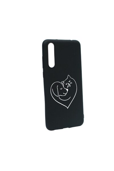 bestcase Θήκη σιλικόνης συμβατή με Samsung Galaxy A50 / A50s, Σχέδιο Αγάπη Σκ...