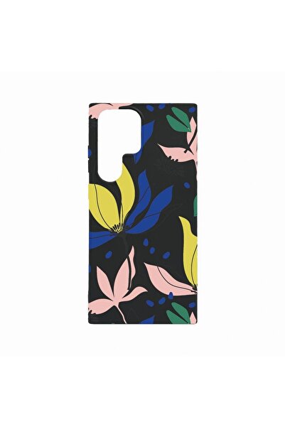 bestcase Θήκη, Συμβατή με Samsung Galaxy S23 Ultra, Σχέδιο με λουλούδια, Ανθε...