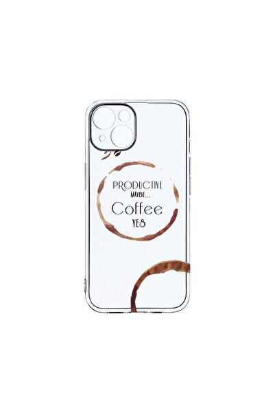 bestcase Husa Clear Silicon 2MM, Compatibila Cu Apple iPhone 13 Mini, Coffee,...