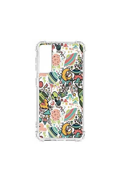 bestcase Αντικραδασμική Θήκη Συμβατή με Samsung Galaxy S21, Σχέδιο Σύμπαν, Πλ...