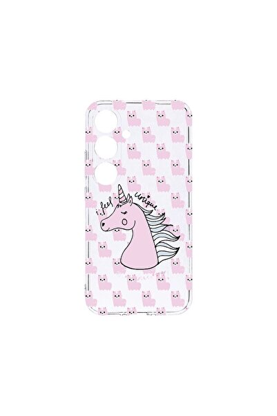 bestcase Διαφανής Θήκη Σιλικόνης 2MM, Συμβατή με Samsung Galaxy A25, Μονόκερο...