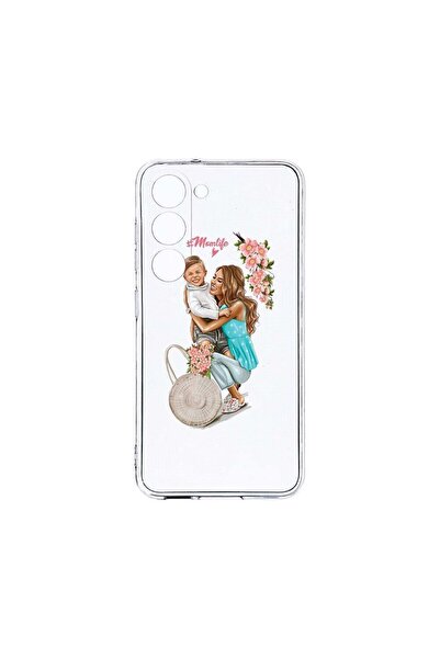 bestcase Διαφανής Θήκη Σιλικόνης 2MM, Συμβατή με Samsung Galaxy S23, Σχέδιο  ...