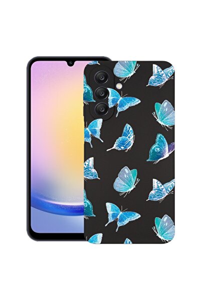 bestcase Θήκη για Samsung Galaxy A36, Σχέδιο πεταλούδας, Λεπτή σιλικόνη 0.8MM...