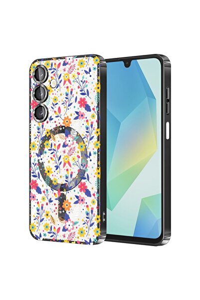 bestcase Πολυτελής Θήκη MagSafe, Συμβατή με Samsung Galaxy A26, Πολύχρωμο Σχέ...