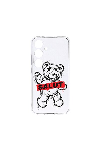 bestcase Θήκη για Samsung Galaxy A16, BestCase® Διαφανής Σιλικόνη 2MM, Αρκουδ...