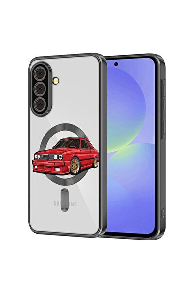 bestcase Πολυτελής Θήκη MagSafe, Συμβατή με Samsung Galaxy S25, σε στυλ κόκκι...