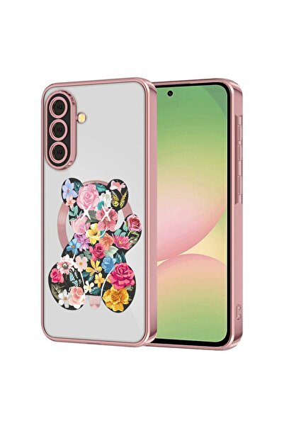 bestcase Πολυτελής Θήκη MagSafe, Συμβατή με Samsung Galaxy S24, Σχέδιο Αρκουδ...