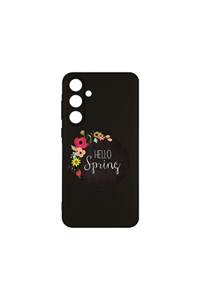 bestcase Λεπτή Θήκη Σιλικόνης 0.8MM, Συμβατή με Samsung Galaxy A55, Hello Spr...