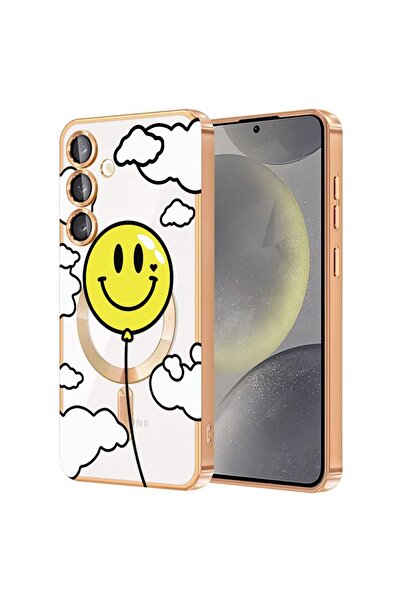 bestcase Πολυτελής Θήκη MagSafe, Συμβατή με Samsung Galaxy A35, Χαμογελαστό Κ...