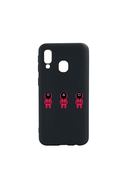 bestcase Θήκη σιλικόνης συμβατή με Samsung Galaxy A40, Squid Game - Καρτούν Σ...