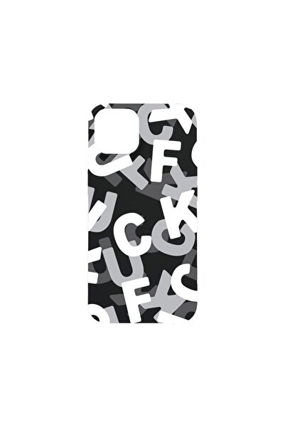 bestcase Husa SLIM SIlicon 0.8MM, Compatibila Cu Apple iPhone 14, FCK Pattern...