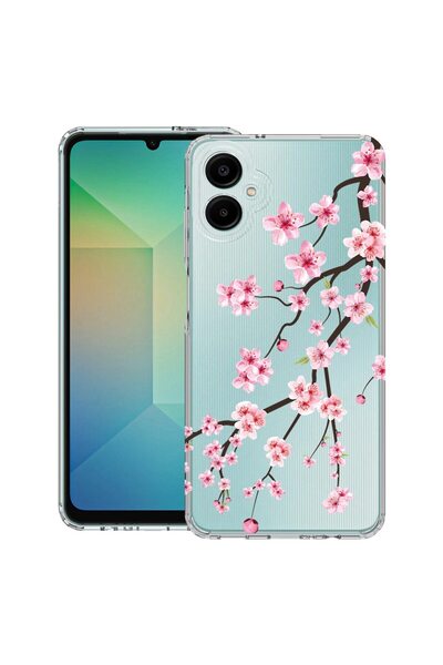 bestcase Θήκη για Samsung Galaxy A06 5G, Αντικραδασμική 1.5MM, Ιαπωνικό Κερασ...