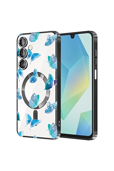 bestcase Πολυτελής Θήκη MagSafe, Συμβατή με Samsung Galaxy A55, Πολύχρωμες Πε...