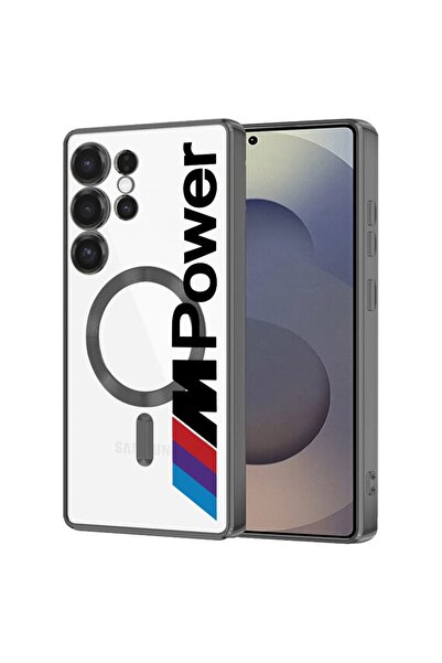 bestcase Πολυτελής Θήκη MagSafe, Συμβατή με Samsung Galaxy S24 Ultra, BMW M P...