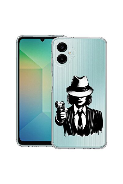 bestcase ¬Æ Husa pentru Samsung Galaxy A06 5G, Anti Shock 1.5MM, Gangster Wom...