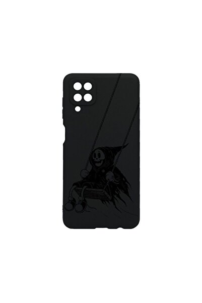 bestcase Λεπτή Θήκη Σιλικόνης 0.8MM, Συμβατή με Samsung Galaxy A12, Death Swi...