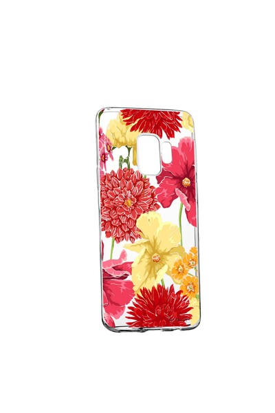 bestcase Θήκη με σχέδιο Κόκκινα Κίτρινα Λουλούδια, για Samsung Galaxy J4 2018...