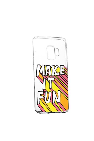 bestcase Προστατευτική θήκη με μήνυμα  "Make It Fun ", για Samsung Galaxy S9,...