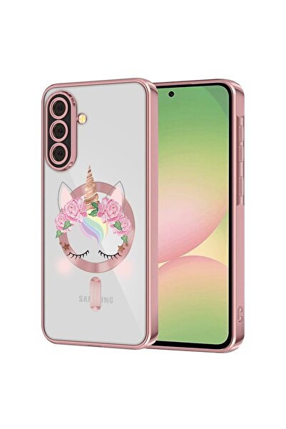 bestcase Πολυτελής Θήκη MagSafe, Συμβατή με Samsung Galaxy S24 FE, Μονόκερος,...