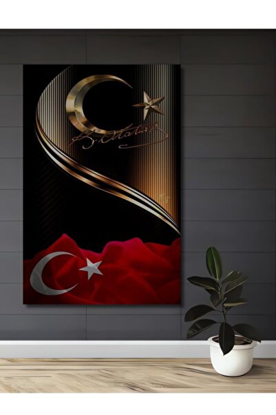 Teona Ahşap Αυτόγραφο Ατατούρκ και Ξύλινο Διακοσμητικό Πίνακα Πολυτελείας με ...