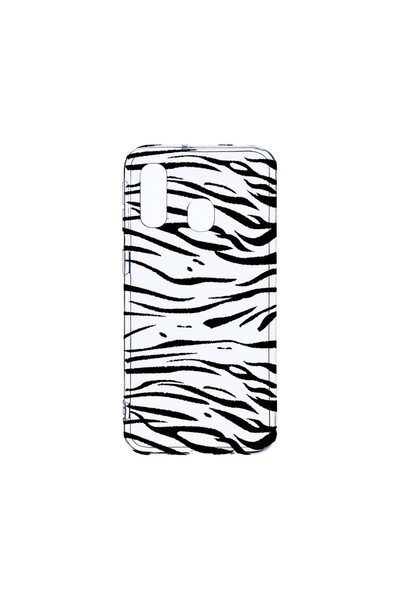 bestcase Διαφανής Θήκη Σιλικόνης 2MM, Συμβατή με Samsung Galaxy A40, Σχέδιο Ζ...