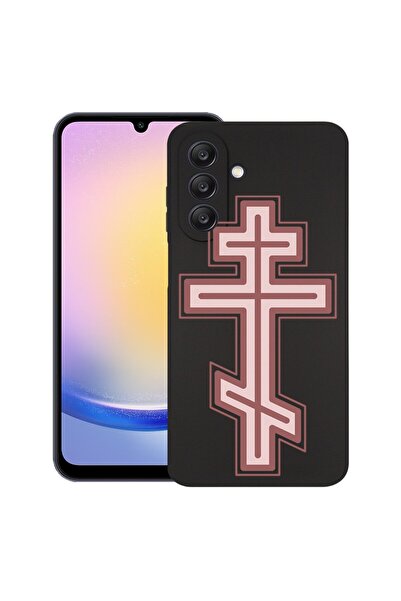 bestcase Θήκη για Samsung Galaxy A56, Classic Cross Red, Λεπτή σιλικόνη 0.8MM...