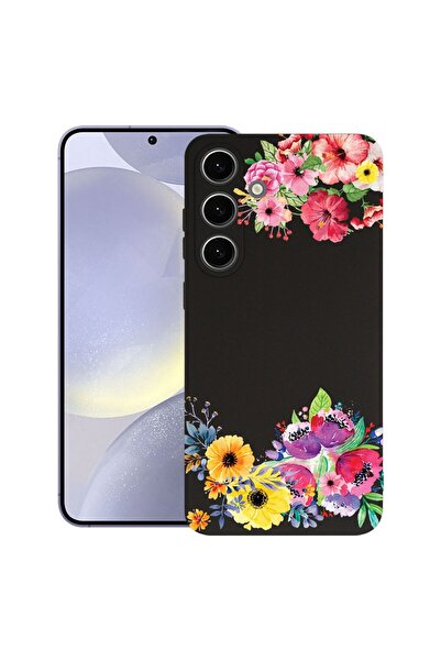 bestcase Θήκη για Samsung Galaxy S25 Plus, Premium Λεπτή Σιλικόνη 1.2MM, Λουλ...